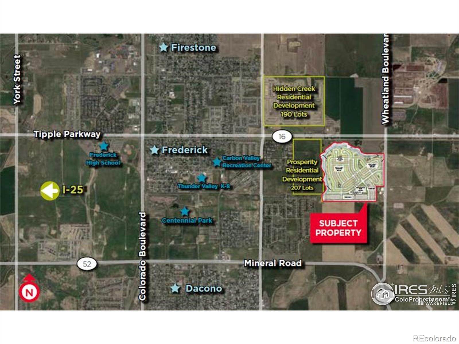Land for Sale at 6801 Wheatland Boulevard Frederick, Colorado 80504 United States