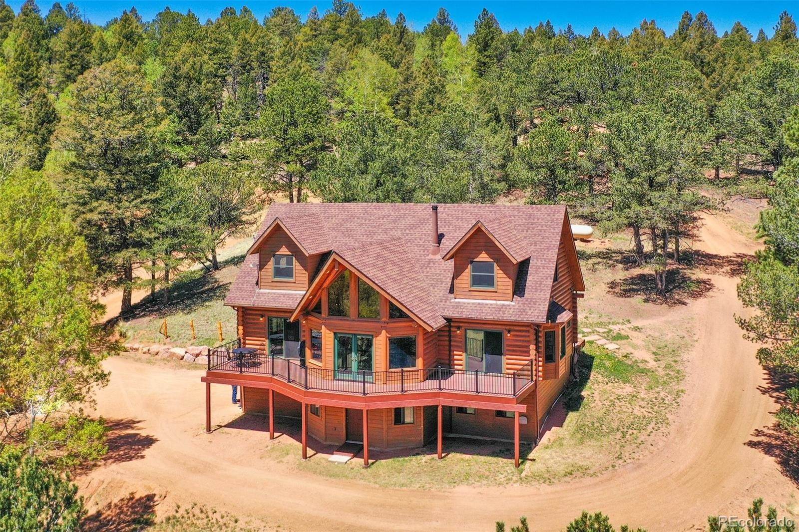 Single Family Homes pour l Vente à 781 Rocky Mountain View Divide, Colorado 80814 États-Unis