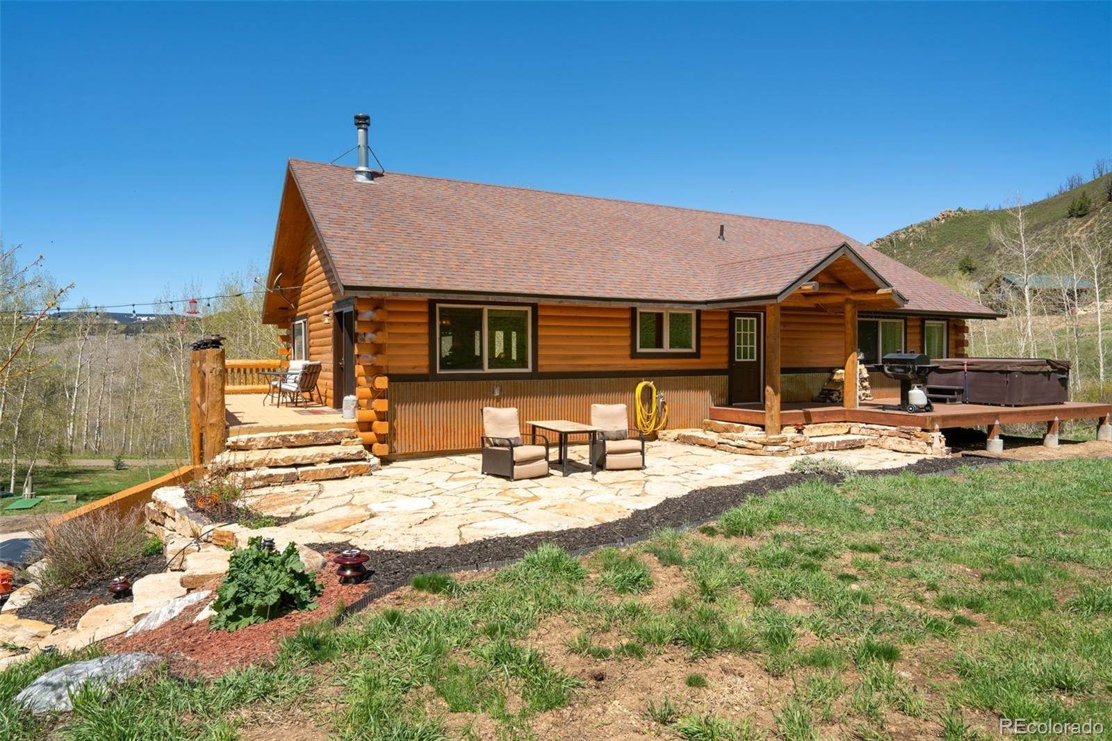 Single Family Homes pour l Vente à 34 County Road 2831 Kremmling, Colorado 80459 États-Unis