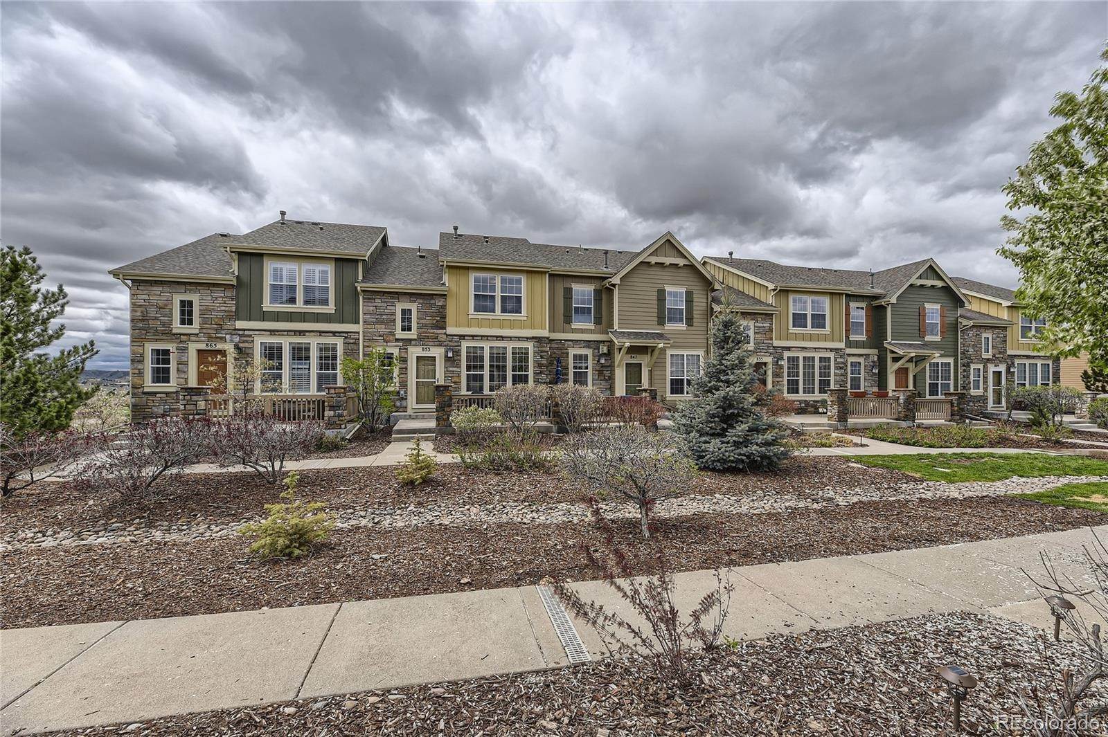 Single Family Homes for Sale at 853 Stony Mesa Place Castle Rock, Colorado 80108 United States