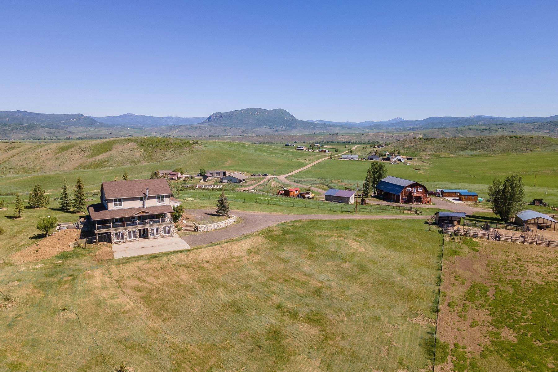 1. Single Family Homes for Sale at Views With Acreage 38300 Klein Road Steamboat Springs, Colorado 80487 United States
