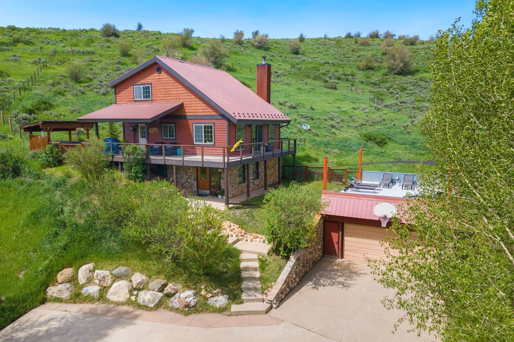 2. Single Family Homes for Sale at Country Charmer with Room to Play 31745 County Road 35 Steamboat Springs, Colorado 80487 United States