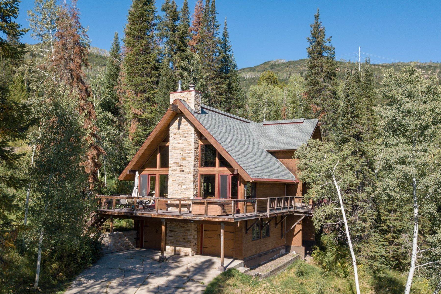 Single Family Homes for Sale at Stunning Views in Tree Haus 36898 Tree Haus Dr Steamboat Springs, Colorado 80487 United States