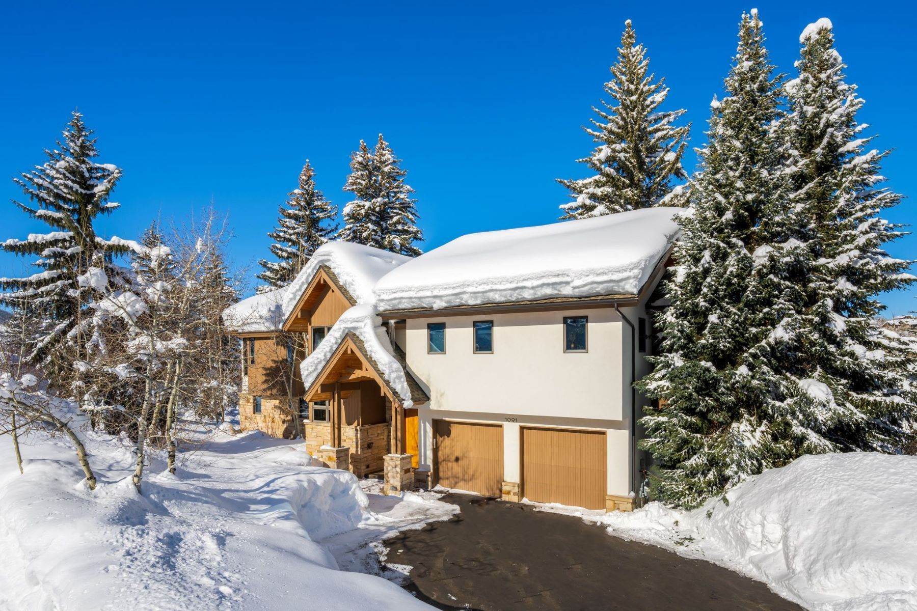Single Family Homes for Sale at Modern Masterpiece in the Sanctuary 1091 Steamboat Boulevard Steamboat Springs, Colorado 80487 United States